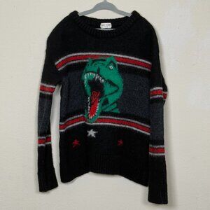 Saint Laurent Paris sweater dinosaur T-Rex sweater SLP Wool Kids Children boys